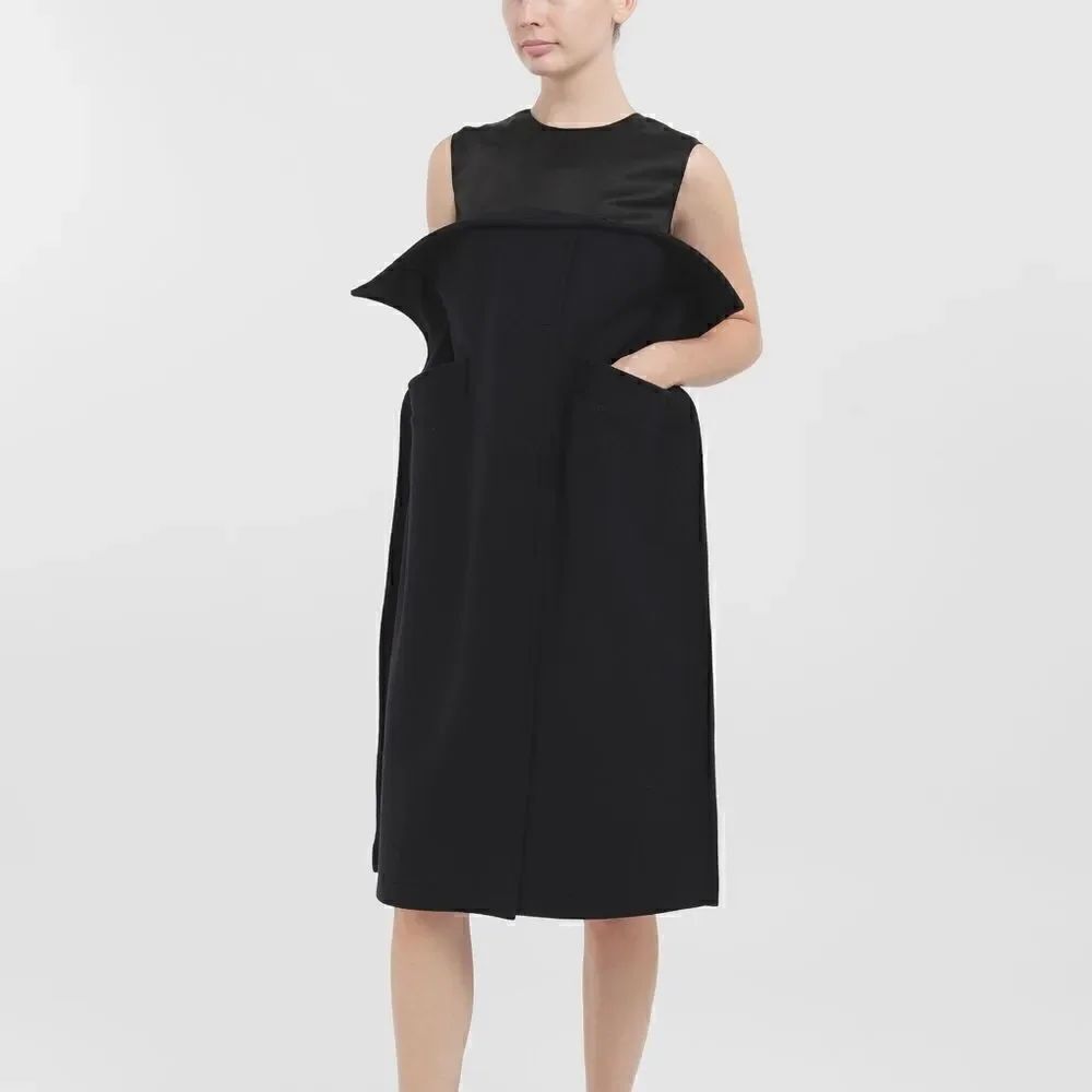 MAISON MARTIN margiela Runway wool dress